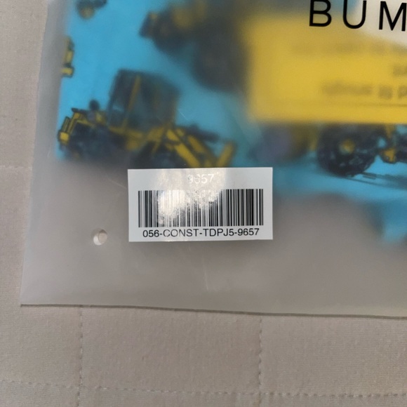 Bums & Roses Loader up bamboo pajama set NIB/NWT size 7/8 construction print - Picture 3 of 8